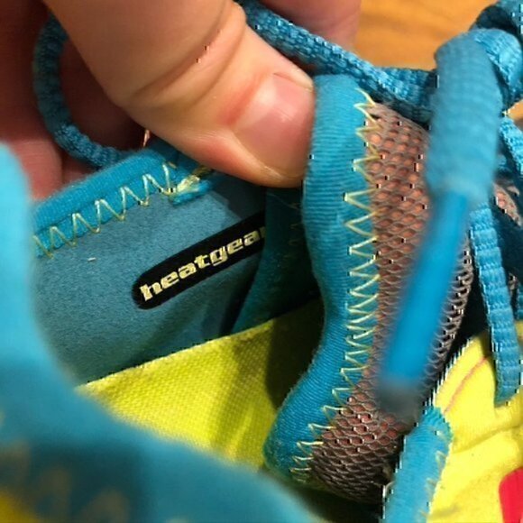 UNDER ARMOUR Womens RC 2' Running Shoe 1235697-317 Gray Green Colorblock 11 - Picture 13 of 15